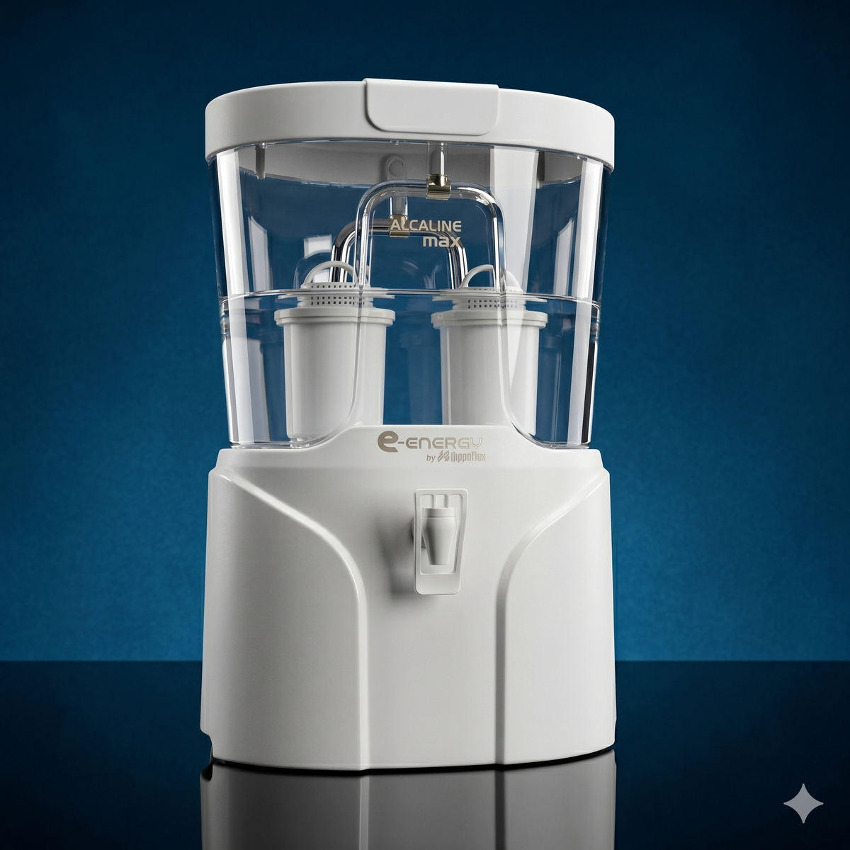 Detalhe do Purificador Alcaline Max Nipponflex